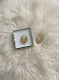 Leaf shaped earring